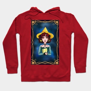 Red hair libra witch Hoodie